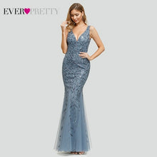Load image into Gallery viewer, Burgundy Evening Dresses For Women Party Ever Pretty EP07886 Elegant V