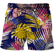 Load image into Gallery viewer, Bustling Leaves 3D Print Men's Beach Shorts Tops SwimShorts Briefs