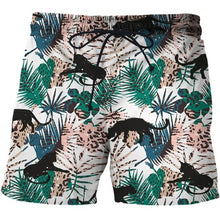 Load image into Gallery viewer, Bustling Leaves 3D Print Men's Beach Shorts Tops SwimShorts Briefs