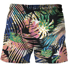 Load image into Gallery viewer, Bustling Leaves 3D Print Men's Beach Shorts Tops SwimShorts Briefs