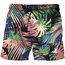 Load image into Gallery viewer, Bustling Leaves 3D Print Men's Beach Shorts Tops SwimShorts Briefs
