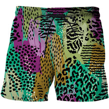 Load image into Gallery viewer, Bustling Leaves 3D Print Men's Beach Shorts Tops SwimShorts Briefs