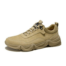 Load image into Gallery viewer, CAMEL Genuine Leather Men Shoes Retro Simple Casual Lace up Street - Sophornlilly