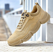 Load image into Gallery viewer, CAMEL Genuine Leather Men Shoes Retro Simple Casual Lace up Street - Sophornlilly