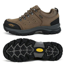 Load image into Gallery viewer, CAMEL Men Genuine Leather Hiking Shoes Outdoor Sneaker Waterproof