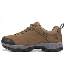 Load image into Gallery viewer, CAMEL Men Genuine Leather Hiking Shoes Outdoor Sneaker Waterproof