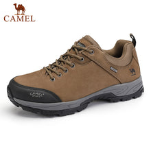 Load image into Gallery viewer, CAMEL Men Genuine Leather Hiking Shoes Outdoor Sneaker Waterproof