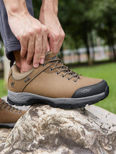 Load image into Gallery viewer, CAMEL Men Genuine Leather Hiking Shoes Outdoor Sneaker Waterproof