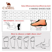 Load image into Gallery viewer, CAMEL Men Hiking Shoes Outdoor Sports Tactical Male Boots Mountain
