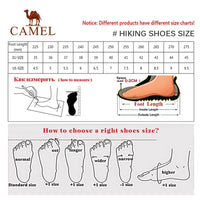 CAMEL Men Outdoor Mountain Hiking Shoes Fashionable Comfortable Wear