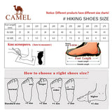 CAMEL Men Outdoor Mountain Hiking Shoes Fashionable Comfortable Wear