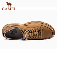 Load image into Gallery viewer, CAMEL Men's Genuine Leather Shoes Men Fashion Casual Sports Shoes