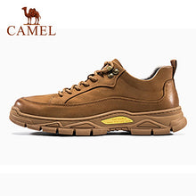 Load image into Gallery viewer, CAMEL Men's Genuine Leather Shoes Men Fashion Casual Sports Shoes