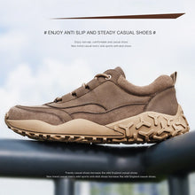 Load image into Gallery viewer, CAMEL Men's Shoes Autumn Winter Fashion Leather Sports Shoes Men