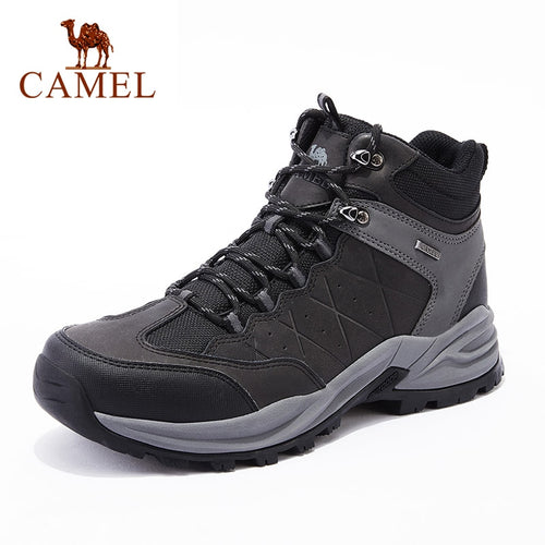 CAMEL Mountain Boots Trekking Outdoor Hiking Men Shoe Anti slip and
