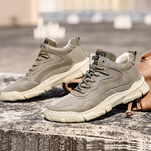 Load image into Gallery viewer, CAMEL Official Leather Shoe Men Shoes Autumn Winter Outdoor British