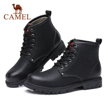 Load image into Gallery viewer, CAMEL Official Original Men's High top Leather Shoes British Style