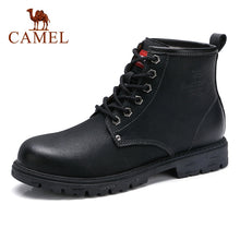 Load image into Gallery viewer, CAMEL Official Original Men's High top Leather Shoes British Style