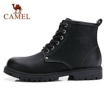 Load image into Gallery viewer, CAMEL Official Original Men's High top Leather Shoes British Style