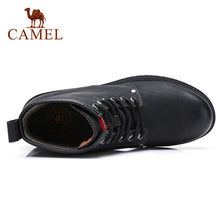 Load image into Gallery viewer, CAMEL Official Original Men's High top Leather Shoes British Style