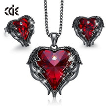 Load image into Gallery viewer, CDE Women Jewelry Set Embellished with Crystals from Swarovski