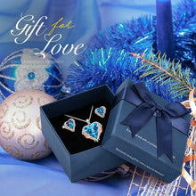 Load image into Gallery viewer, CDE Women Necklace Earrings Jewelry Set Embellished With Crystals from