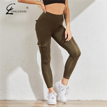 Load image into Gallery viewer, CHRLEISURE Women Leggings Push Up Fitness Legging for Women Slim