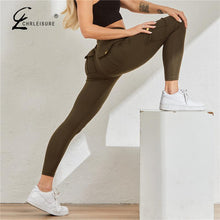 Load image into Gallery viewer, CHRLEISURE Women Leggings Push Up Fitness Legging for Women Slim