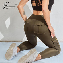 Load image into Gallery viewer, CHRLEISURE Women Leggings Push Up Fitness Legging for Women Slim