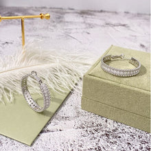 Load image into Gallery viewer, new hot selling large ring earrings for ladies are elegant