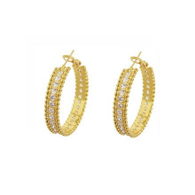 Load image into Gallery viewer, new hot selling large ring earrings for ladies are elegant