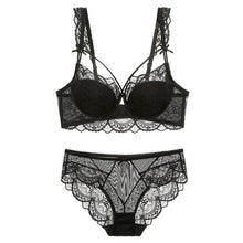 Load image into Gallery viewer, New Top Ultra thin Underwear Set Push up Bra And Panty Sets