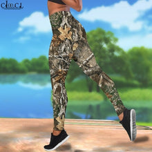 Load image into Gallery viewer, CLOOCL Women Leggings Camouflage Hunting Printed High Waist Elasticity