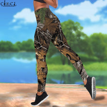 Load image into Gallery viewer, CLOOCL Women Leggings Camouflage Hunting Printed High Waist Elasticity