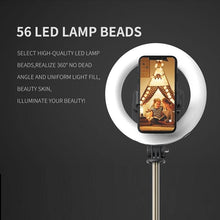 Load image into Gallery viewer, COOL DIER 4in 1 Wireless Bluetooth Selfie Stick With 6inch LED Ring - Sophornlilly