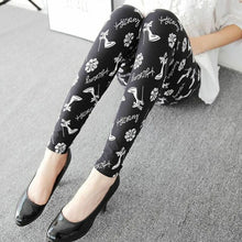 Load image into Gallery viewer, Graffiti Leggings Floral Patterned Print Leggins For Women