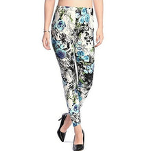 Load image into Gallery viewer, Graffiti Leggings Floral Patterned Print Leggins For Women