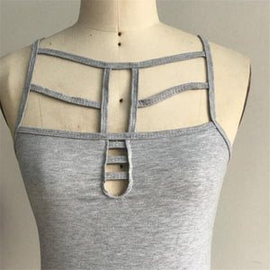 Sexy Tank Tops Women Bandage Camis Fashion Ladies Summer - Sophornlilly