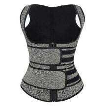 Load image into Gallery viewer, New Women Body Shaper Sauna Vest Waist Trainer Double Belt