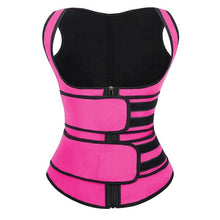 Load image into Gallery viewer, New Women Body Shaper Sauna Vest Waist Trainer Double Belt