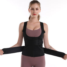 Load image into Gallery viewer, New Women Body Shaper Sauna Vest Waist Trainer Double Belt