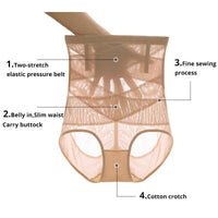 High Waist Control Panties Body Shaper Shapewear Thong for Women