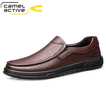 Load image into Gallery viewer, Camel Active New Men Casual Shoes Genuine Leather Mens Loafers Comfy