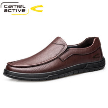 Load image into Gallery viewer, Camel Active New Men Casual Shoes Genuine Leather Mens Loafers Comfy