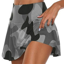Load image into Gallery viewer, Camo Printed Women Skirt Shorts Fitness Jogger Sweat Shorts Summer