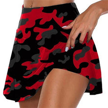 Load image into Gallery viewer, Camo Printed Women Skirt Shorts Fitness Jogger Sweat Shorts Summer