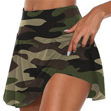 Load image into Gallery viewer, Camo Printed Women Skirt Shorts Fitness Jogger Sweat Shorts Summer
