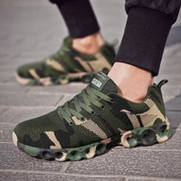 Camouflage Sneakers Shoes Men Sports