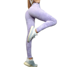 Load image into Gallery viewer, Camouflage Spandex Leggings High Waist Push Up Seamless Breathable