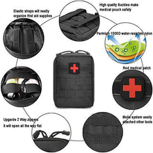 Load image into Gallery viewer, Camping Survival First Aid Kit Bag Military Tactical Medical Waist